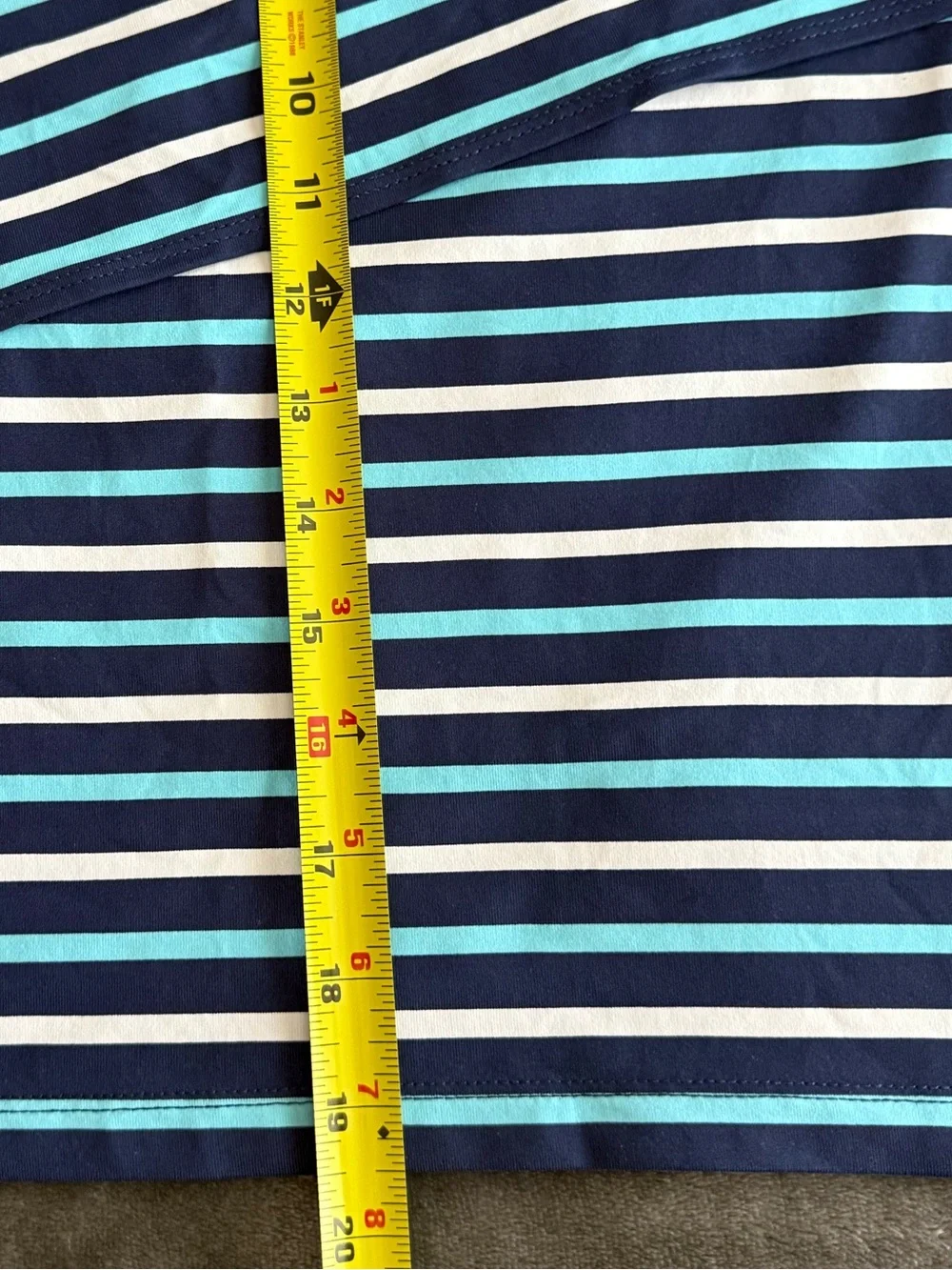 J McLaughlin Nicola Catalina Cloth Skirt Women's Small Blue Tiered Pull On EUC
